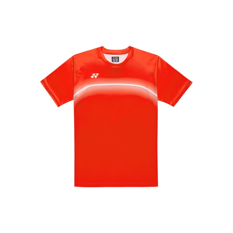 Yonex Sport-Tshirt Practice Print 16859 (100% Polyester) 2026 orange Herren
